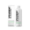 100ml bottle of spearmint oil pulling mouthwash rinse with natural oils