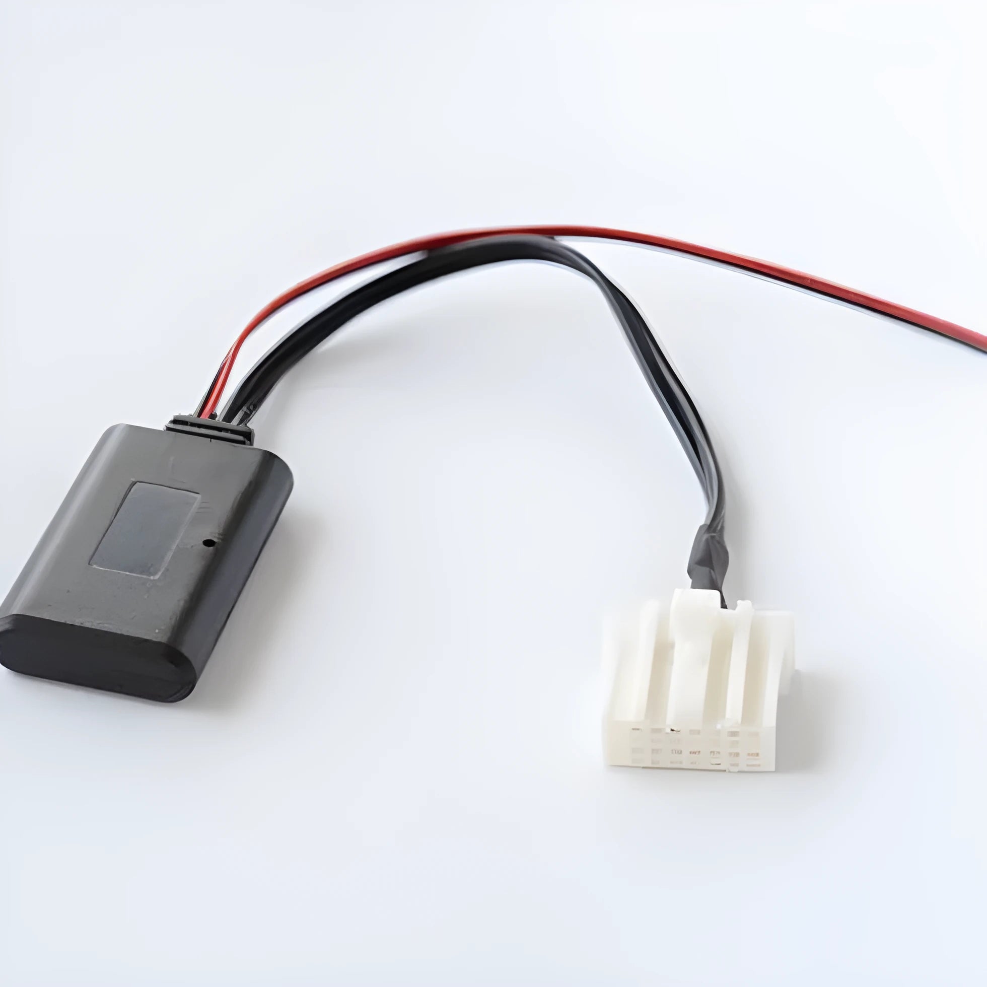 Black Bluetooth audio cable adapter for Mazda vehicles with Bluetooth 5.0 logo