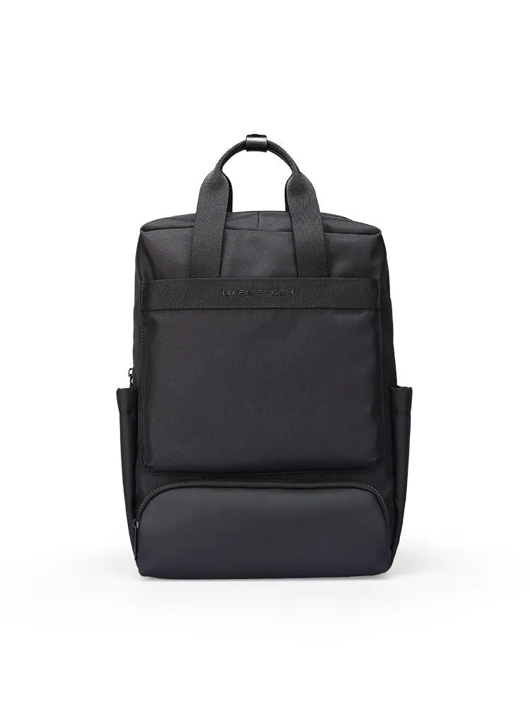 Lightweight computer backpack in elegant black made from Oxford cloth with 20-35L capacity