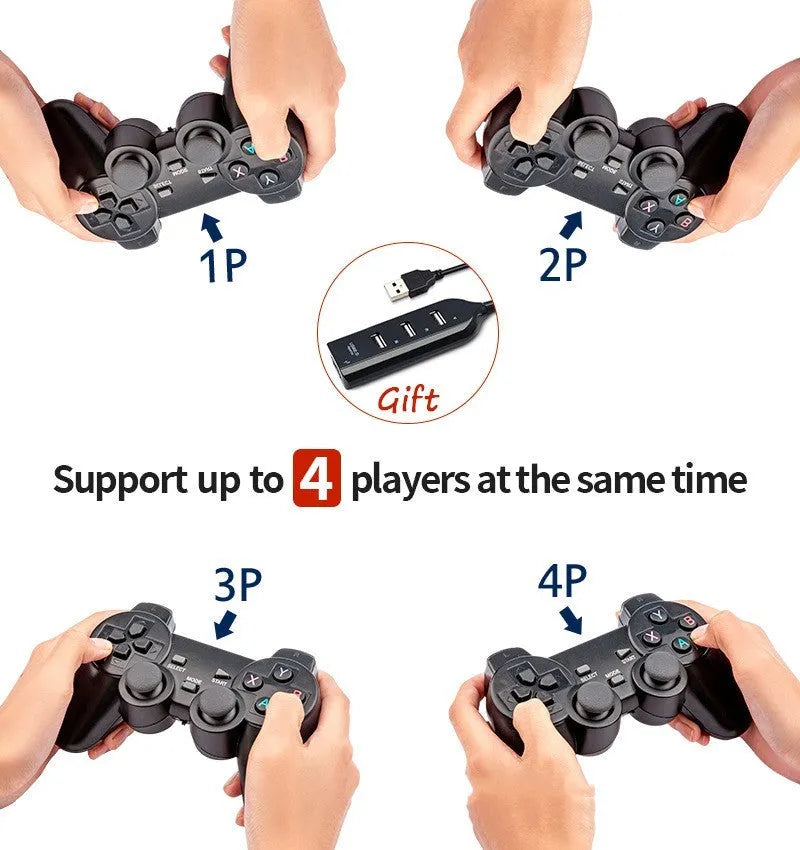 Super ConsoleX USB wired game controller with SNES-style handle design for BoxArcade Box gaming system