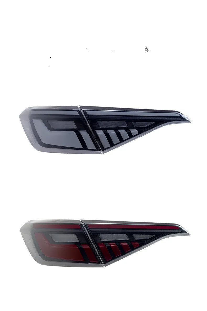 11th generation Honda Civic LED tail light assembly in black and red colour option