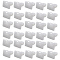 60 plastic automobile glue nails and buckles fasteners in D318 colour for vehicle interior trim repair