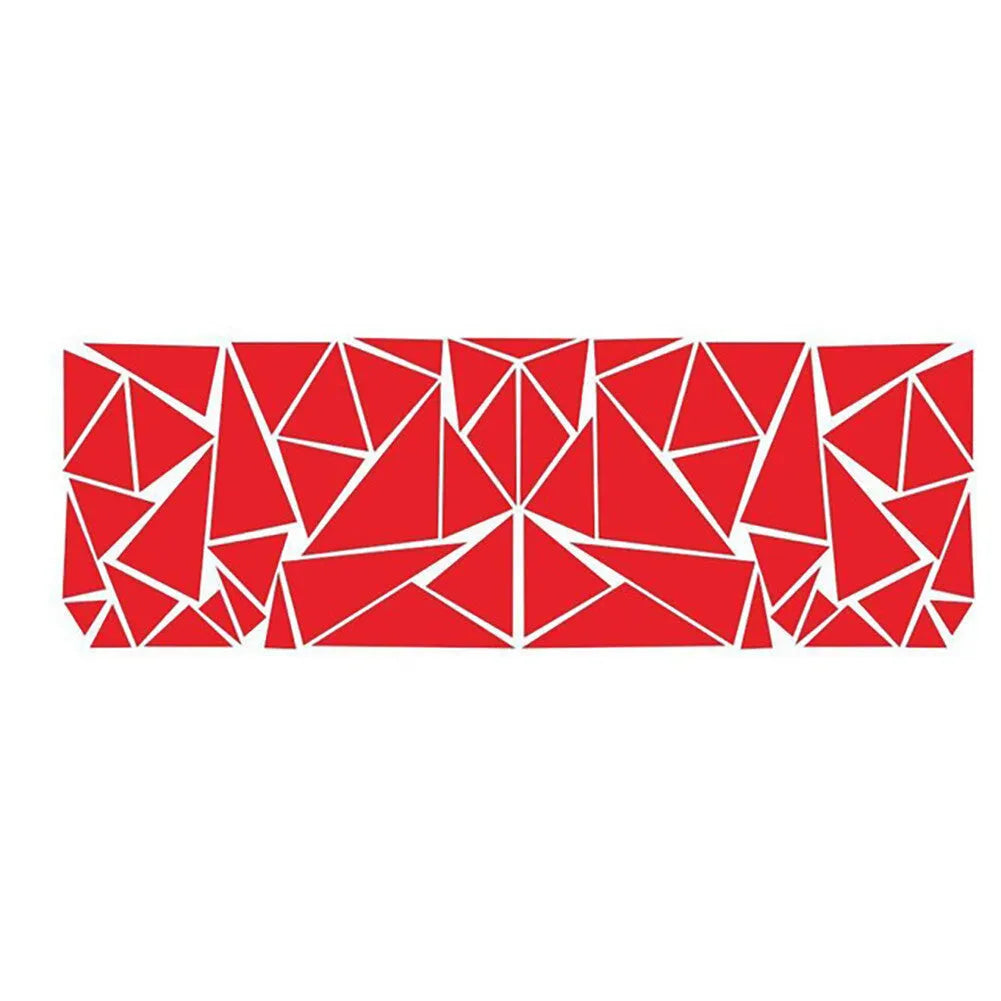 200x60cm car vinyl waistline wheel stickers in black, white, red, yellow, blue colour options