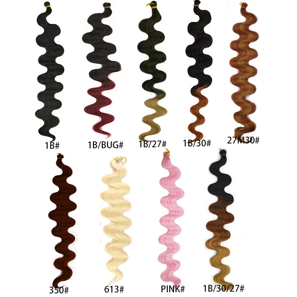 Wine red long synthetic wig with big waves, shown at 24 inches length.