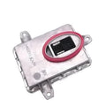Metal headlight ballast unit showing dimensions of 14 cm long, 11 cm wide, and 4.5 cm high.