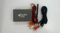 Black car mirror link box with Wi-Fi AV conversion for smartphone and tablet car connectivity