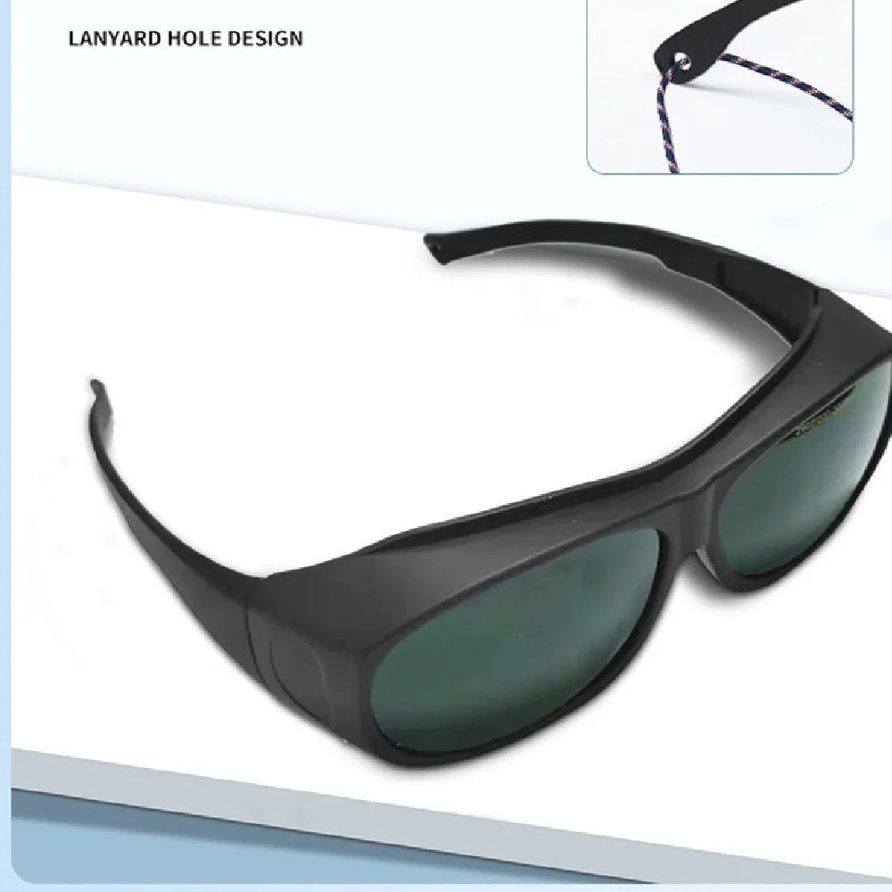 Laser safety goggles for 200-2000nm wavelength protection in photon skin rejuvenation and welding