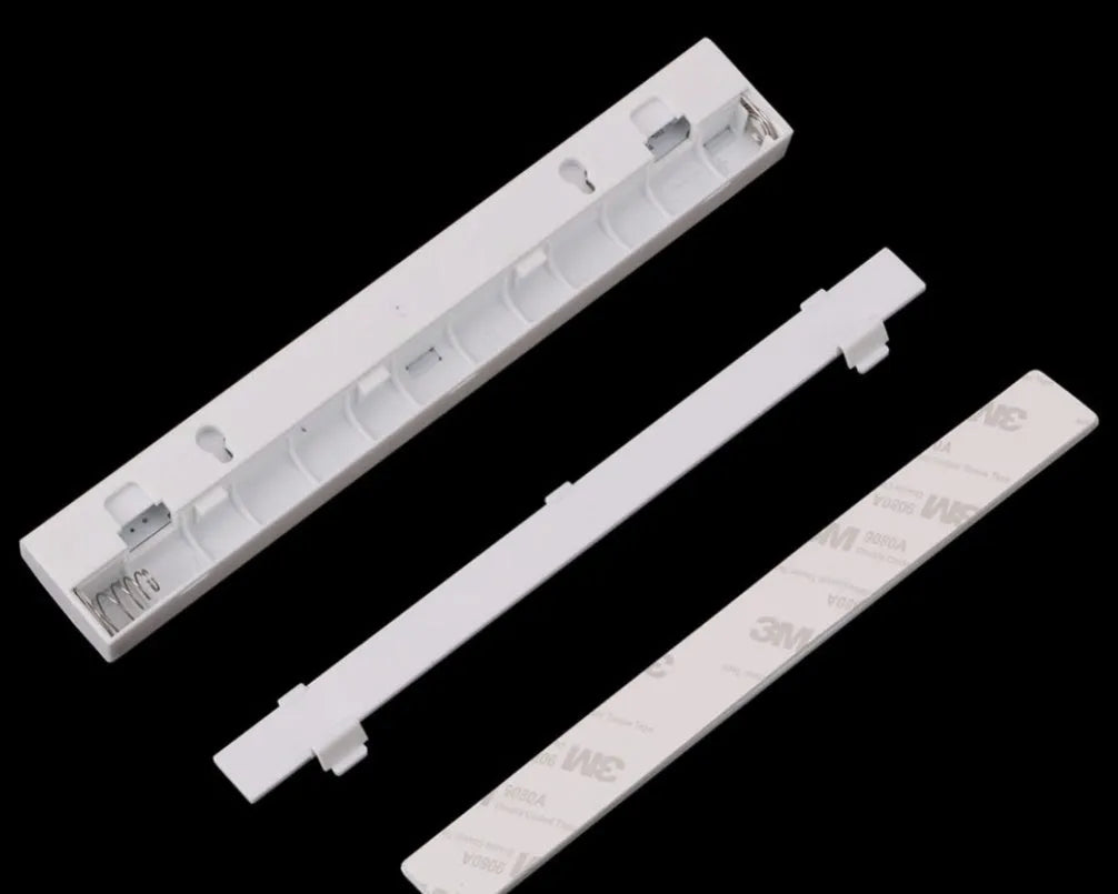 USB rechargeable LED closet light with motion sensor and magnetic strip mount.
