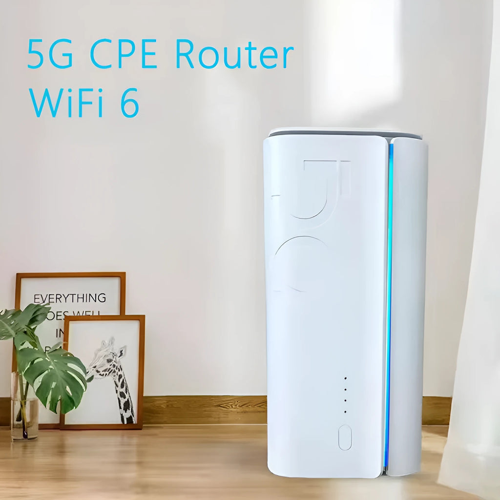 4G CPE wireless router with compact 51mm dimensions and dual chip version options