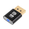 Graphics card HDMI virtual display adaptor with 26.5mm interface in multiple colour options