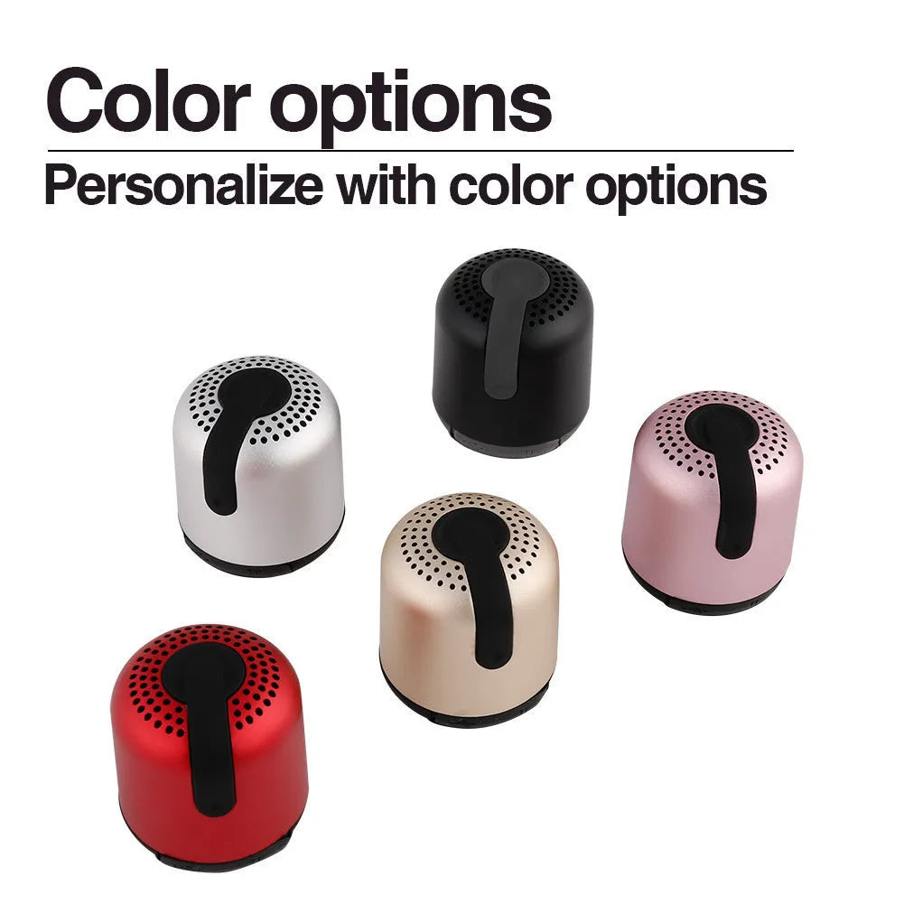 Hieha XQ11 mini cylinder-shaped wireless Bluetooth speaker in various colours with waterproof design