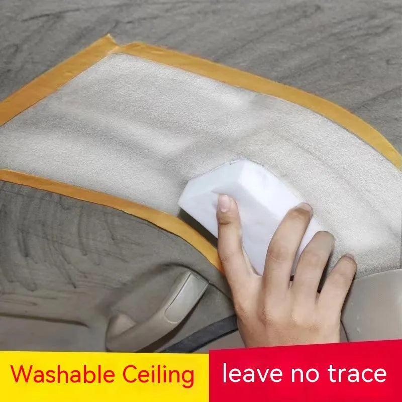 UL ultrasonic fabric roof decontamination foam cleaner bottle with towel and sponge wipes