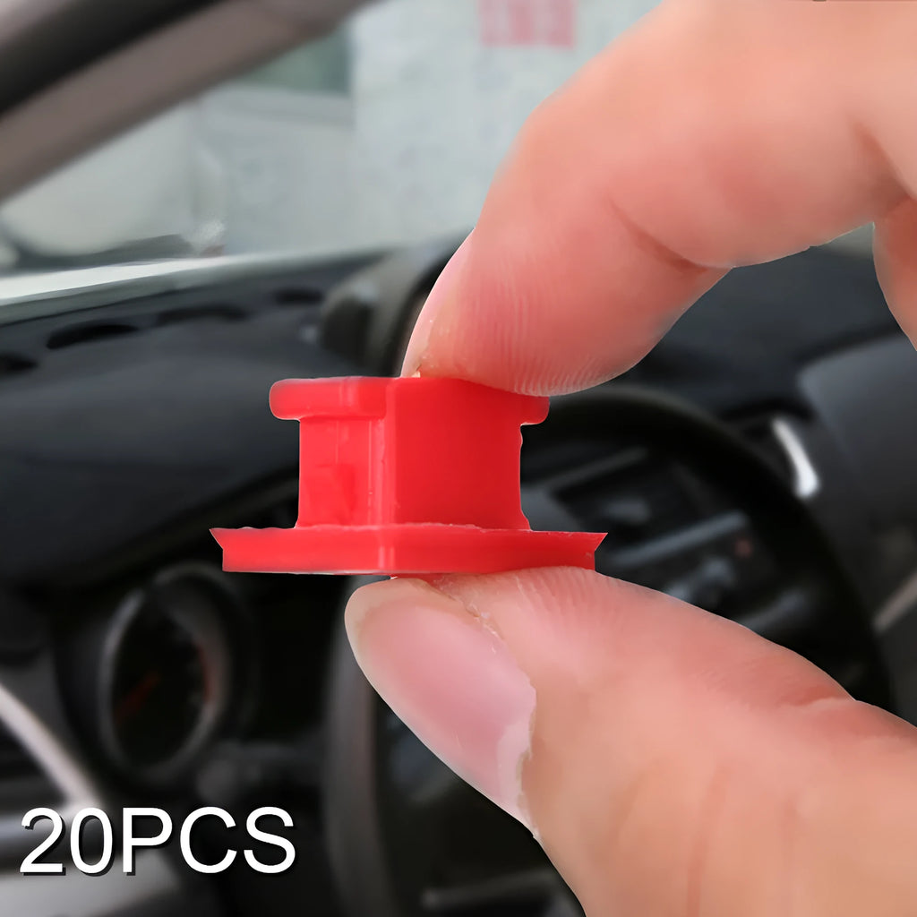 10 black plastic snap clips for BMW door walnut interior trim panel replacement