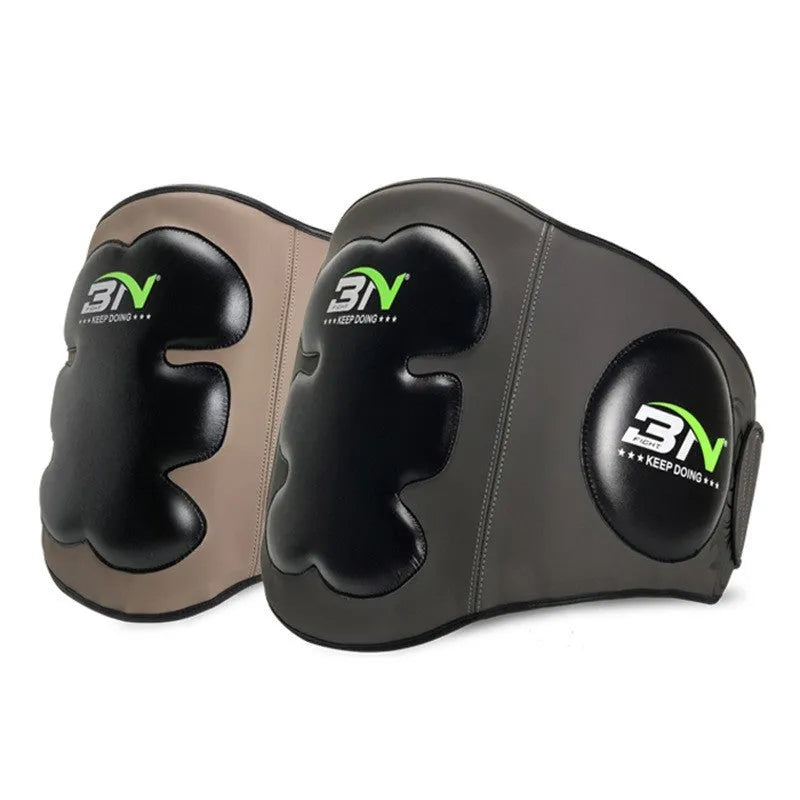 Sanda boxing breast protection target waist-mounted chest guard in dark grey