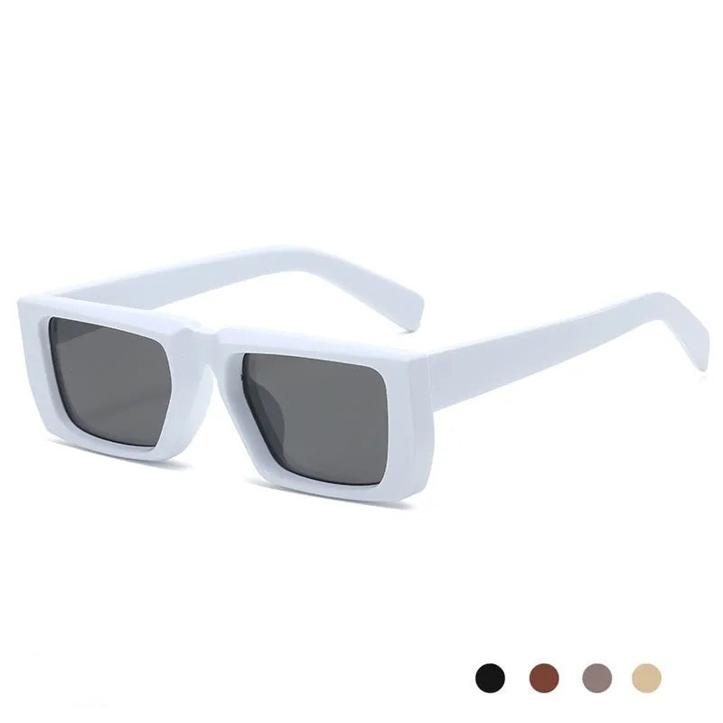 Y2K fashion special-shaped sunglasses with UV400 protection in multiple colour combinations