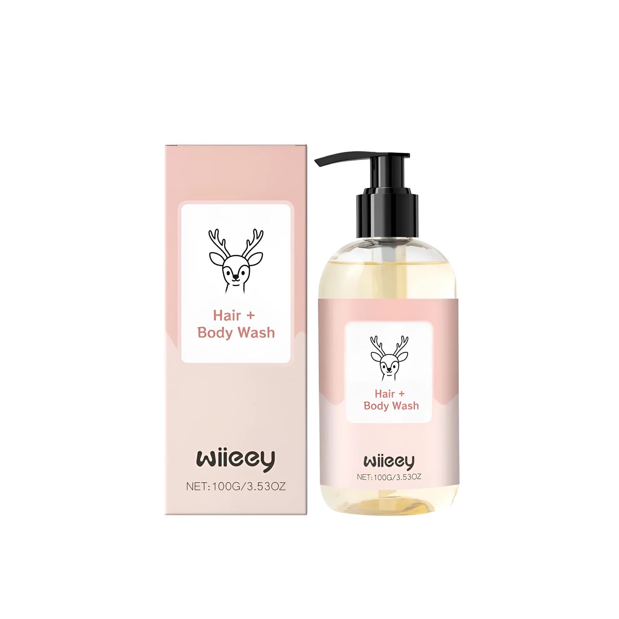 100g bottle of low sensitivity two-in-one bath and shower lotion with oat extract.