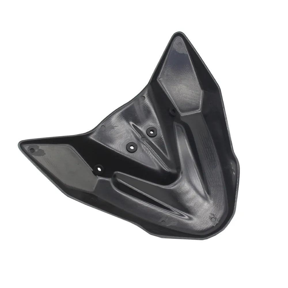 Black ABS fixed wind front wing body modification for KTM 390 and 790 Adventure ADV motorcycles 2019-2021