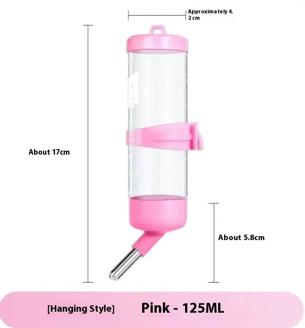 Ball Kettle Pet Water Feeder in assorted colours with leak-proof drinking water design