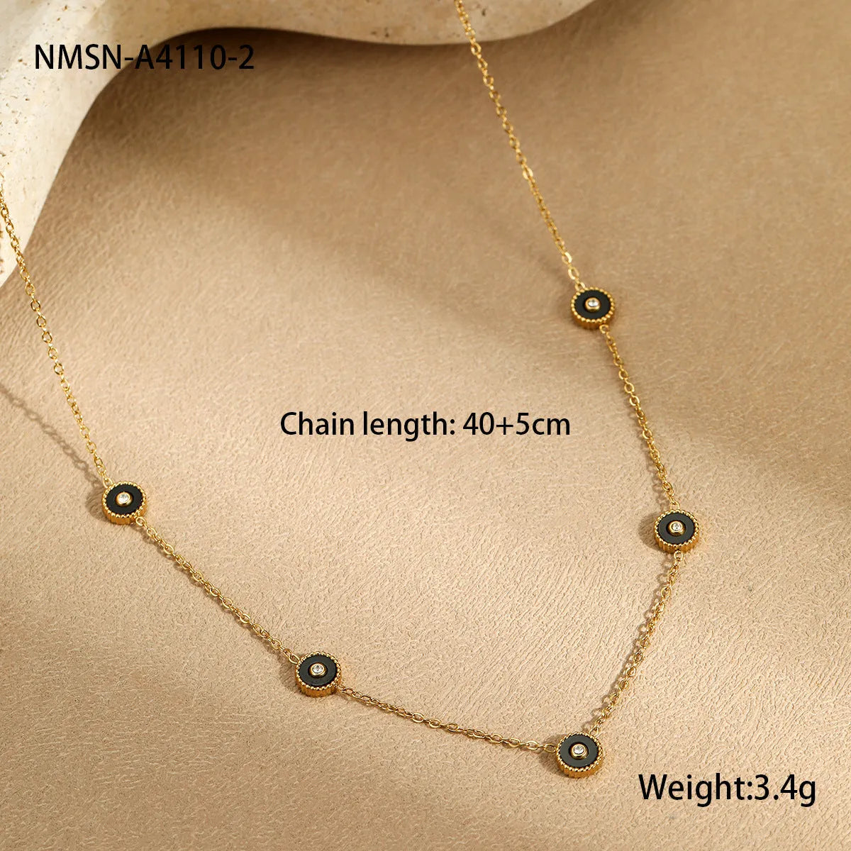 Light luxury fritillary stainless steel bracelet with 18K gold plating and geometric design