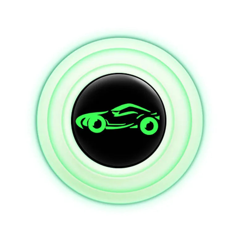 20mm silicone car door shock pads in black and luminous colours for impact protection