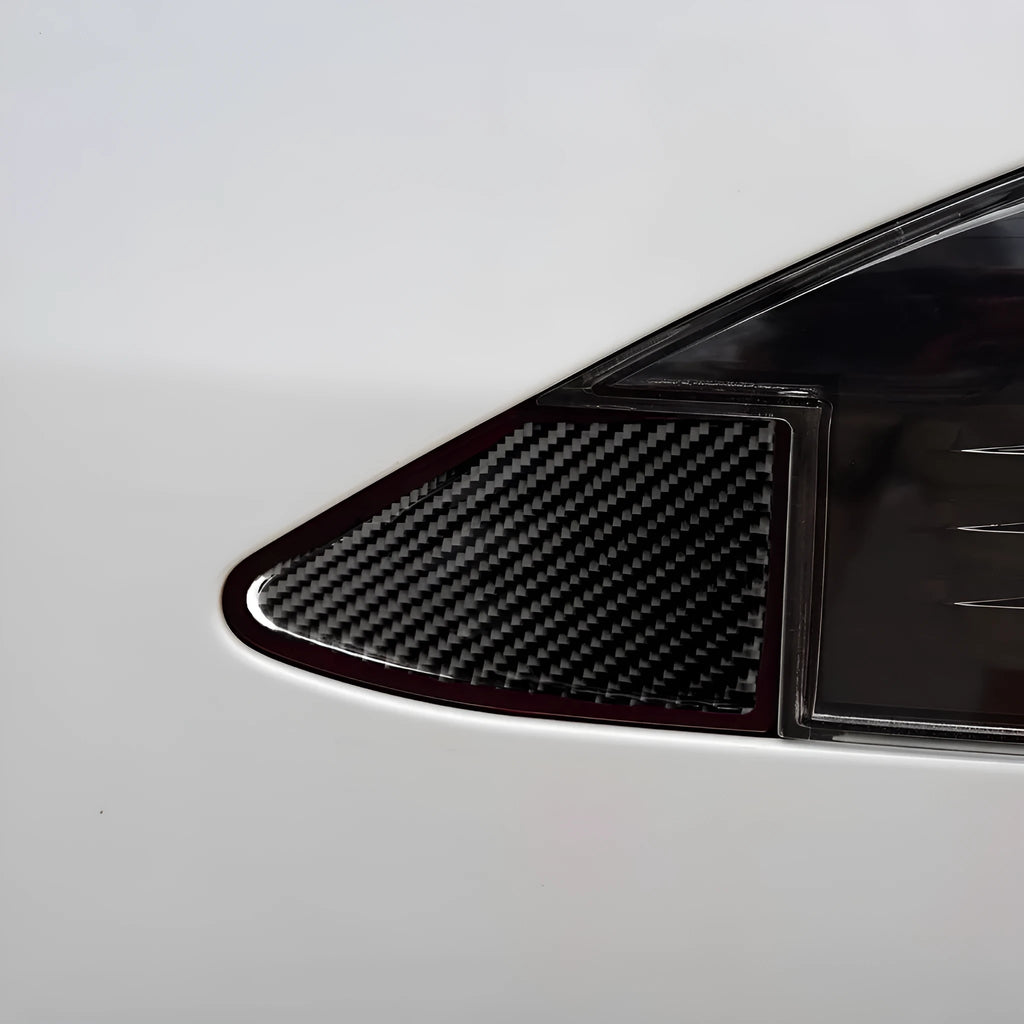 Carbon fibre USB charging port panel decorative sticker with 3M adhesive backing