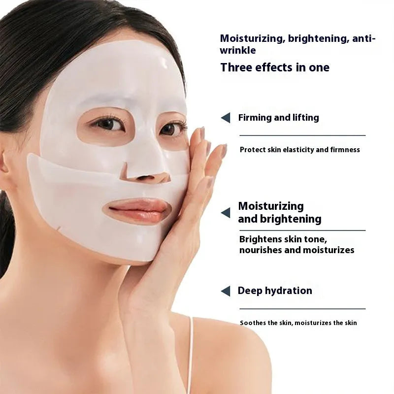 Collagen anti-wrinkle moisturising sheet mask with 28ml serum for universal skin types