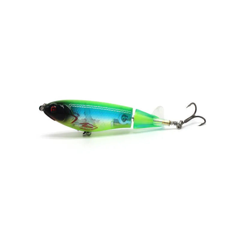 7.5cm artificial soft plastic fishing lure with bionic design for predator fishing