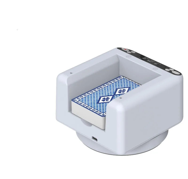 Third generation automatic dealing device poker machine with plastic housing and card dispenser