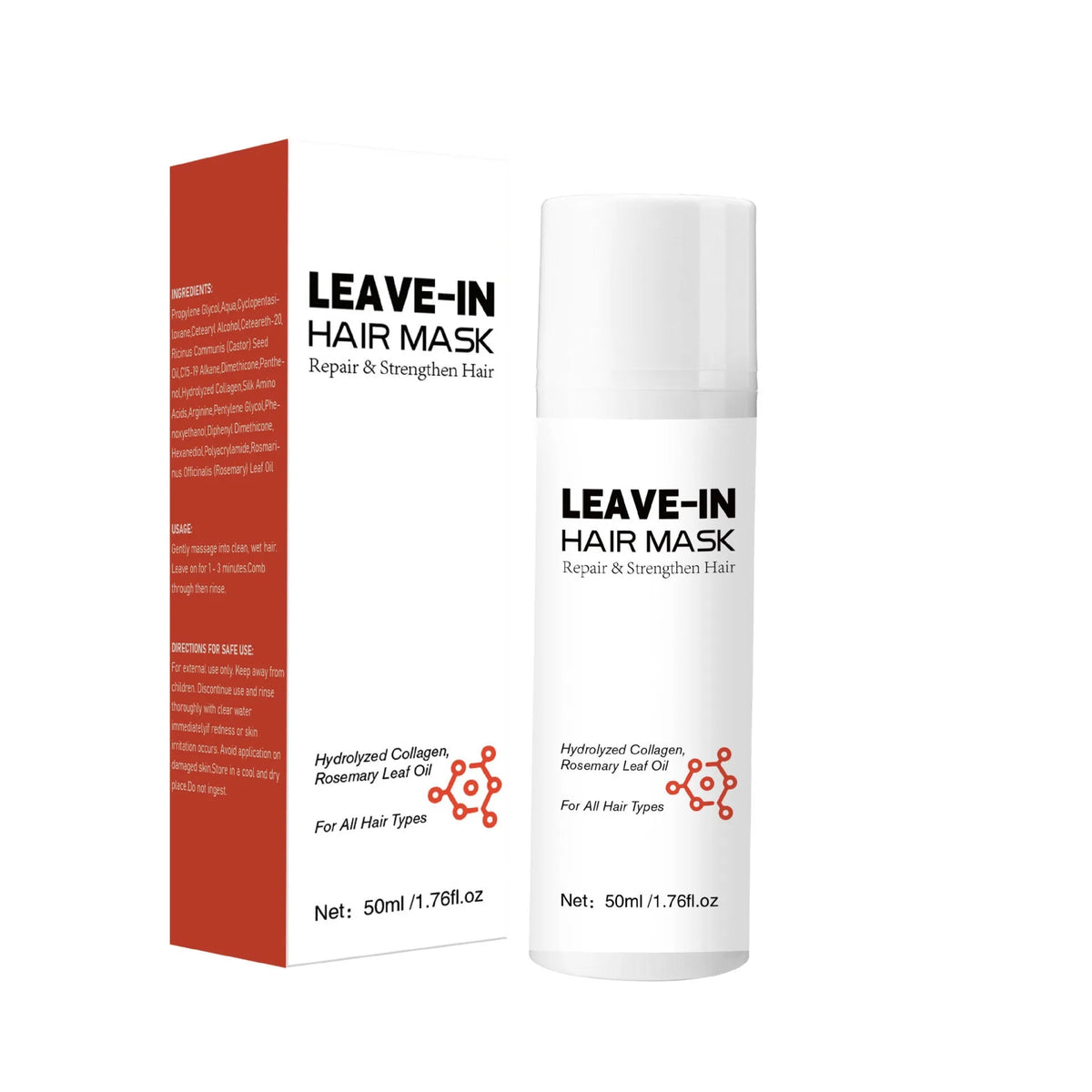 50ml hair conditioner bottle for frizzy hair improvement with soft replenishment treatment
