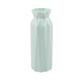 Drop-resistant melamine vase in grey, green, pink, or white colours with 7.2 cm base diameter