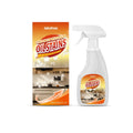 237ml bottle of heavy oil cleaner with complete ingredient formulation