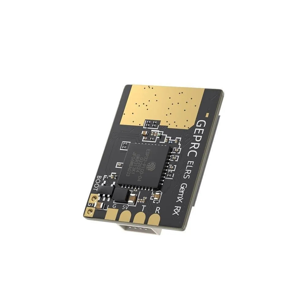 ELRS 915M 2.4G dual-frequency drone receiver kit with T-shaped antennas and wiring