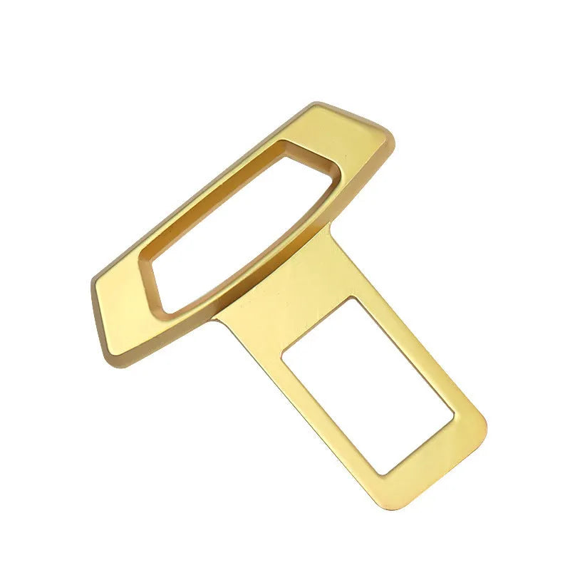 Metal car interior silencer insert in matte black, gold, and silver colour options