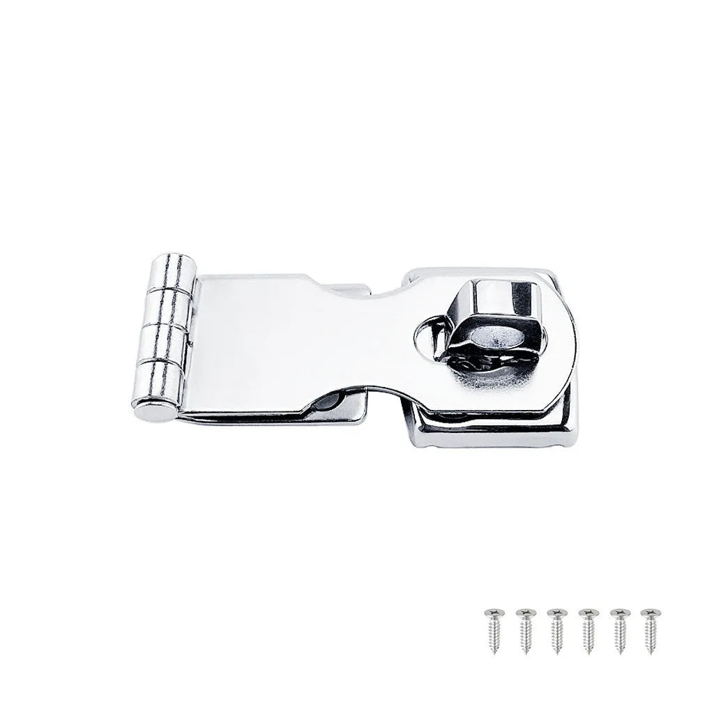 304 stainless steel lock latch hasp bolt with mirror polish silver finish