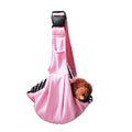 Folding cat carrier backpack with mesh panels shown in a selection of colours including black, blue and pink
