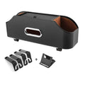 Genuine leather car tissue box holder with 2 litre capacity in various colours