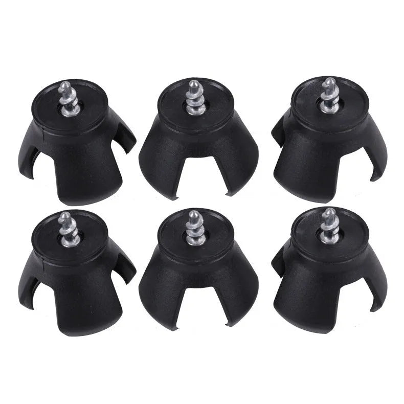 Black 60g golf ball picking device with clip for bag attachment