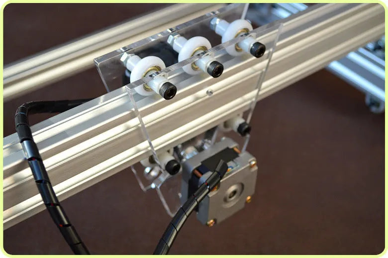 Miniature laser engraving machine with 3000mW output power and 400mm by 300mm base plate