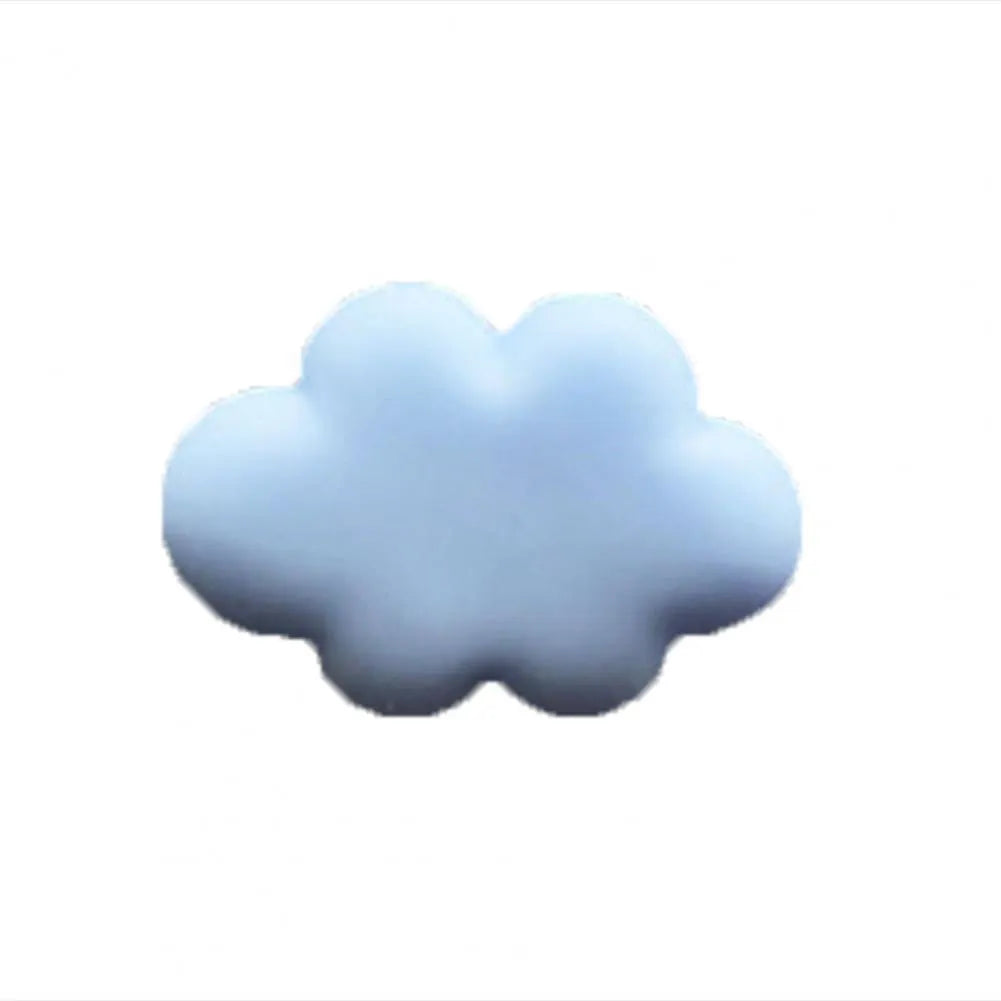 Resin Baiyun cartoon car fragrance clip in pastel colours measuring 17mm x 27mm for air outlet decoration