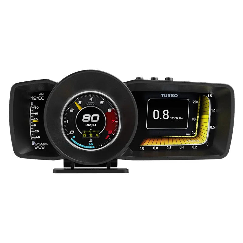 OBDII car monitor driving computer with HD screen and GPS BeiDou navigation for A600 vehicles