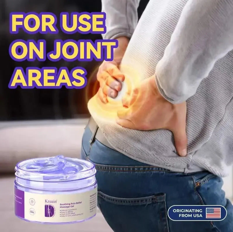 100g tube of joint pain care gel for topical application on muscles and joints