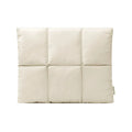 Soft polyester laptop sleeve in black with European retro stitching for 13-15.6 inch laptops