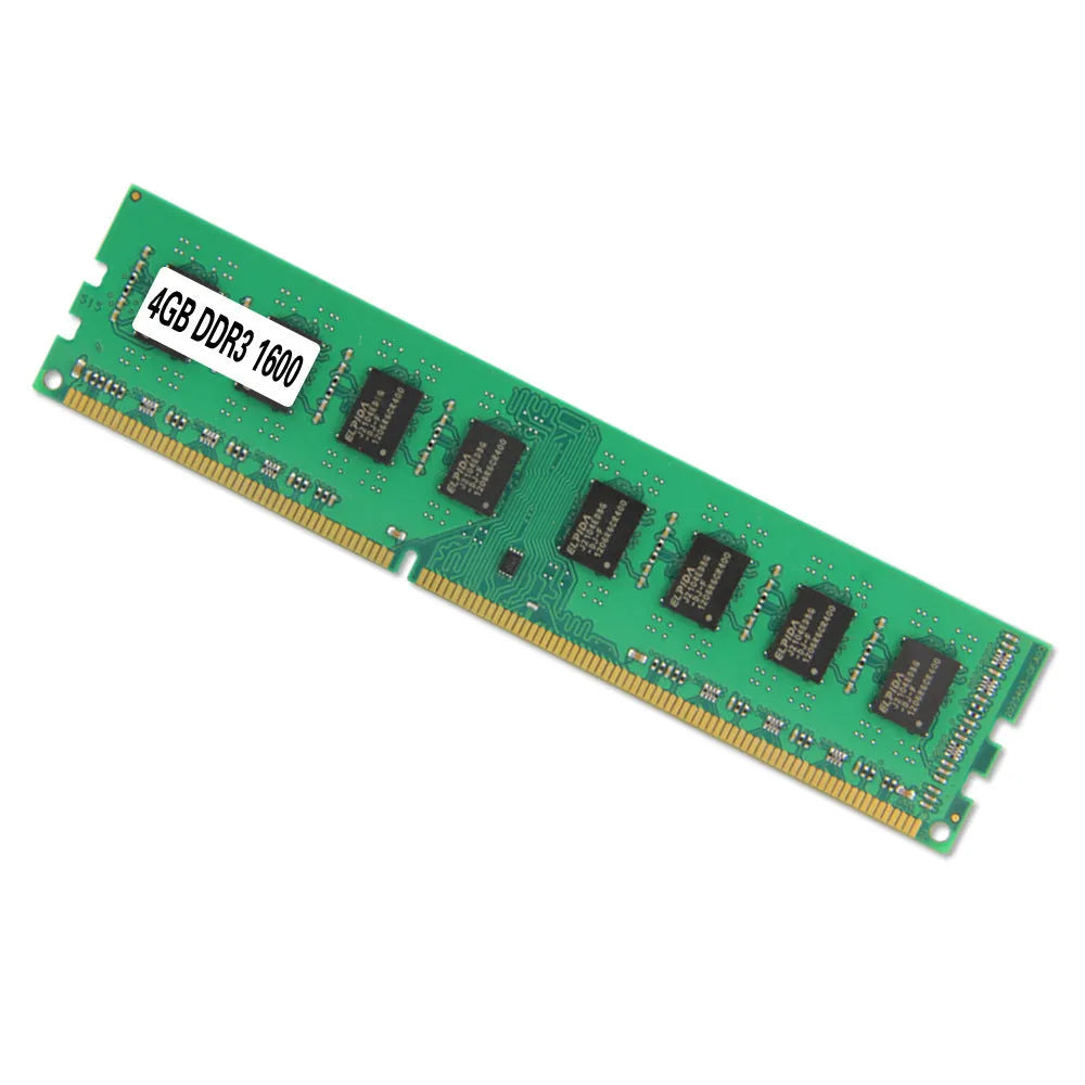 4GB DDR3 1600MHz desktop memory module for AMD system upgrades