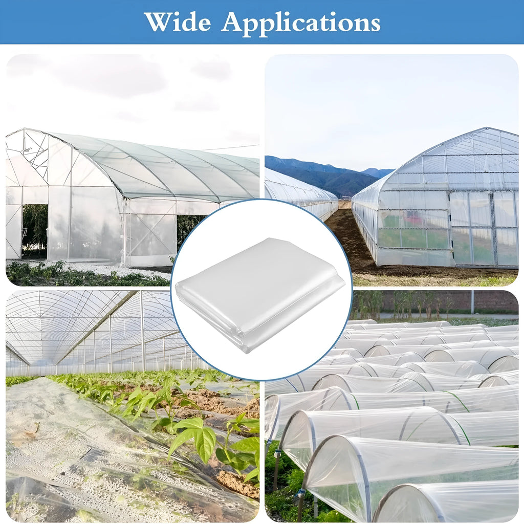 Plastic film new material insulation cold-proof vegetables shed in 8 Silk or 15 Silk thickness measuring 4x8m