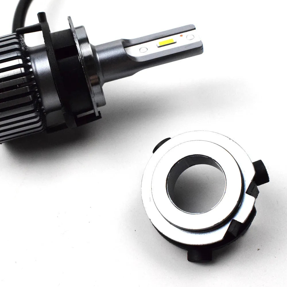 Black ABS plastic car LED headlight card holder for Nissan and Kia models