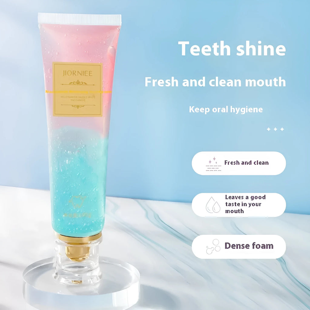 100g nicotinamide dazzling white toothpaste tube for adult oral cavity cleaning and whitening