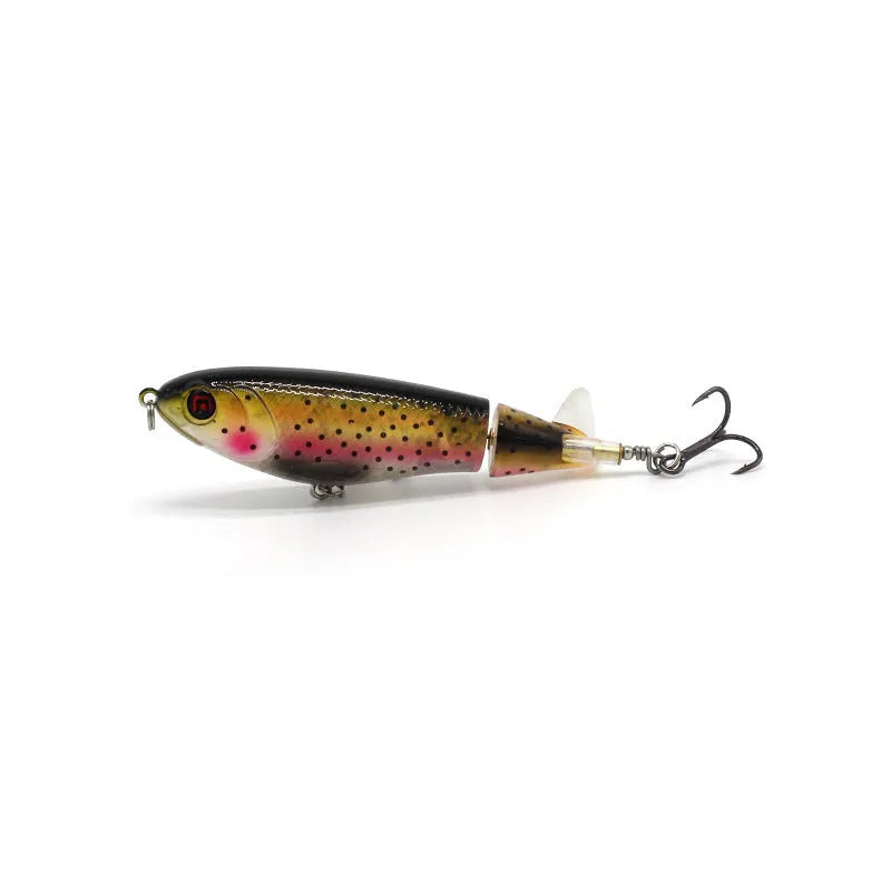 7.5cm artificial soft plastic fishing lure with bionic design for predator fishing