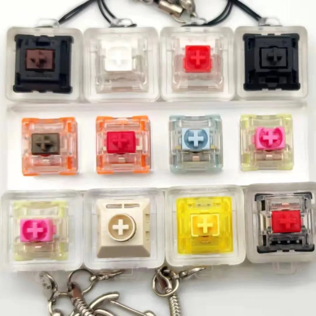 Yellow resin cheese key cap for MX-compatible mechanical keyboards
