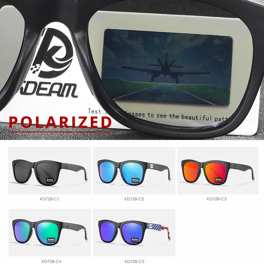 Polarised sunglasses with TAC lenses and PC frame in colour option C2.