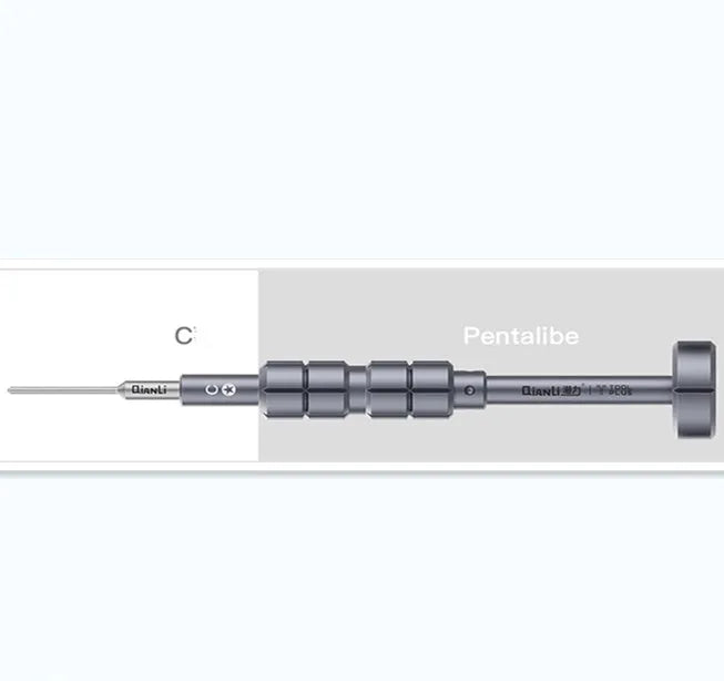 iPhone T2 cross triangle star screwdriver with grenade-shaped aluminium alloy handle for precision electronic repairs